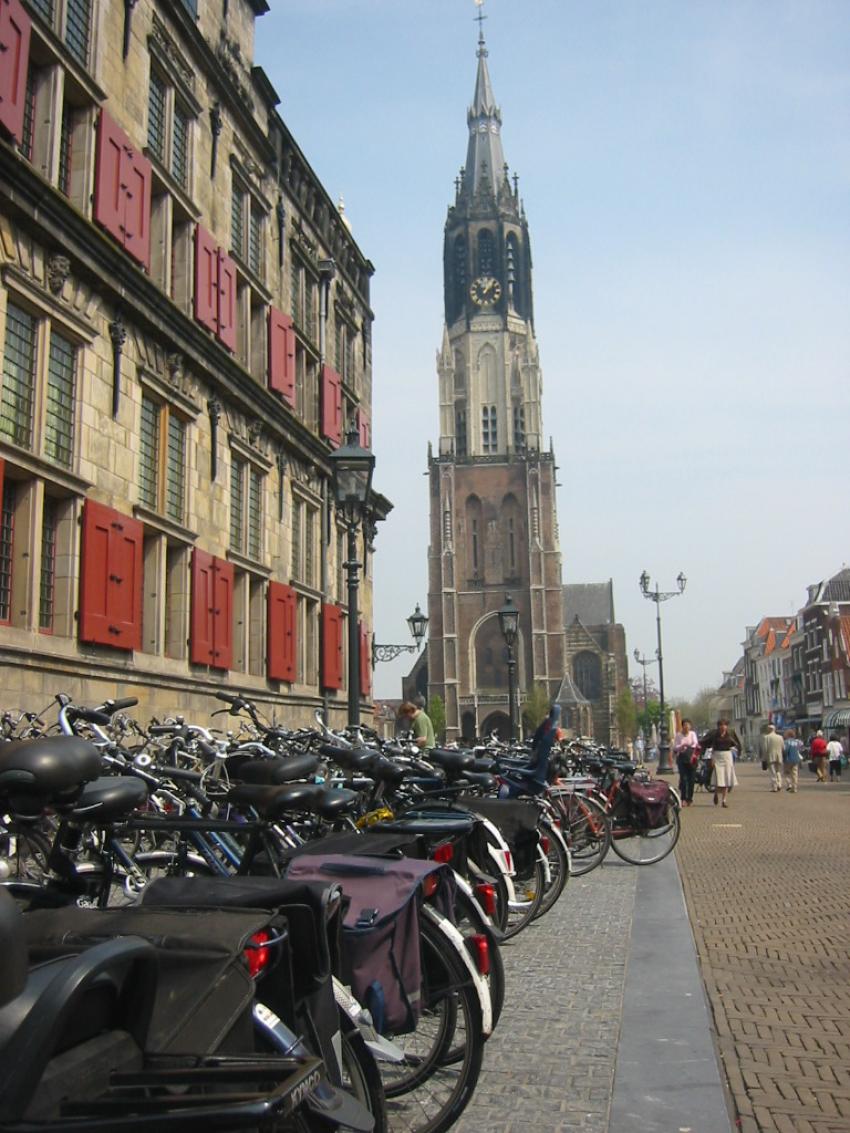 Grand-Place à Delft (Hollande)