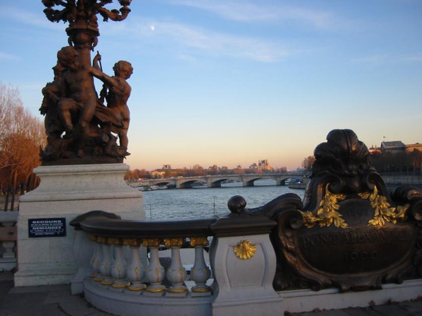 Sur la Seine à Paris