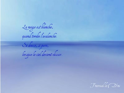 Résultat de recherche: La Neige