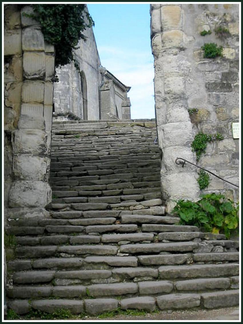 Escalier à Auvers sur Oise (95)