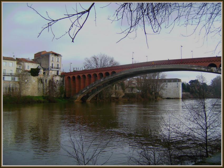 Le Lot à Villeneuve-sur-Lot (47)
