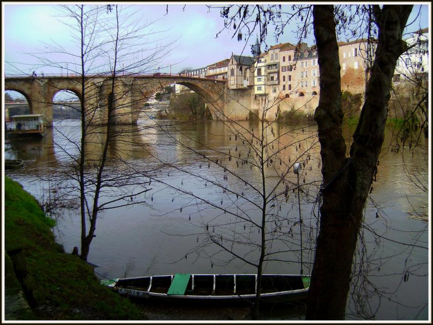 Le Lot à Villeneuve-sur-Lot (47)