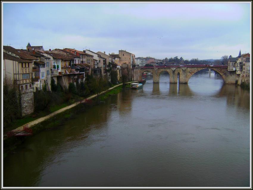 Le Lot à Villeneuve-sur-Lot (47)