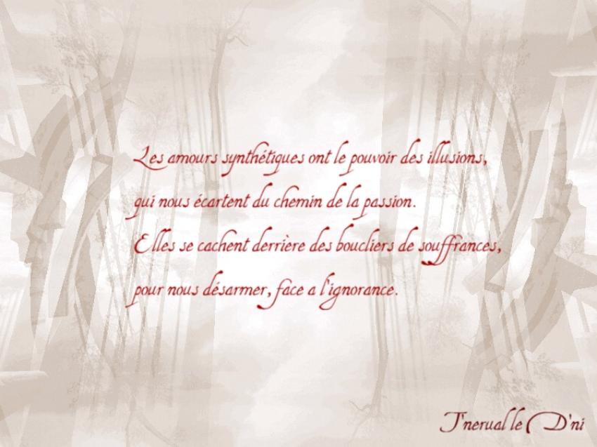 Les Amours Synthétiques