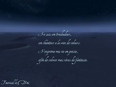 Résultat de recherche: Troubadour