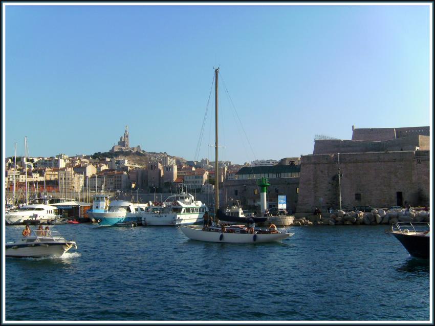 Marseille - Entrée du Vieux Port