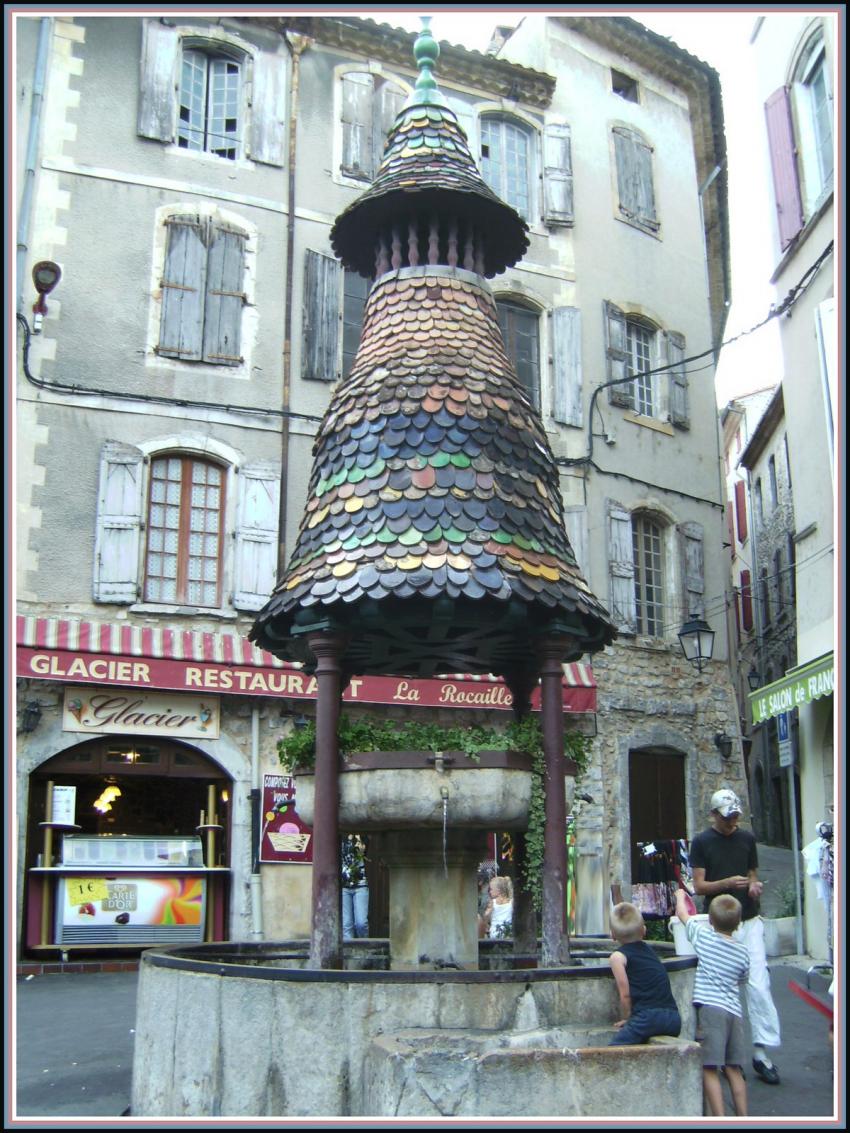 Fontaine à Anduze (30)