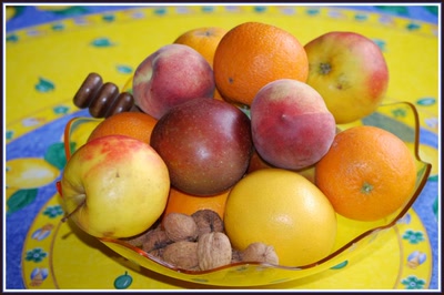 Résultat de recherche: Coupe de fruits d'automne.