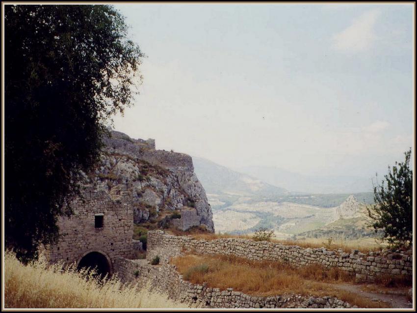Acrocorinthe dans le Pélopponnèse