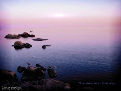 Résultat de recherche: The sea and the sky