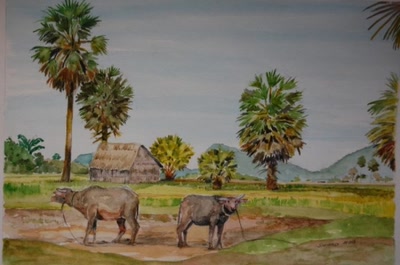 Résultat de recherche: paysage du cambodge