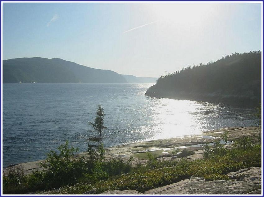 Tadoussac - Le fjord dans la lumière
