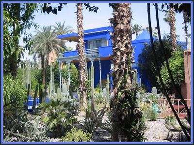 Résultat de recherche: Maison bleue (jardins de Majorelle)
