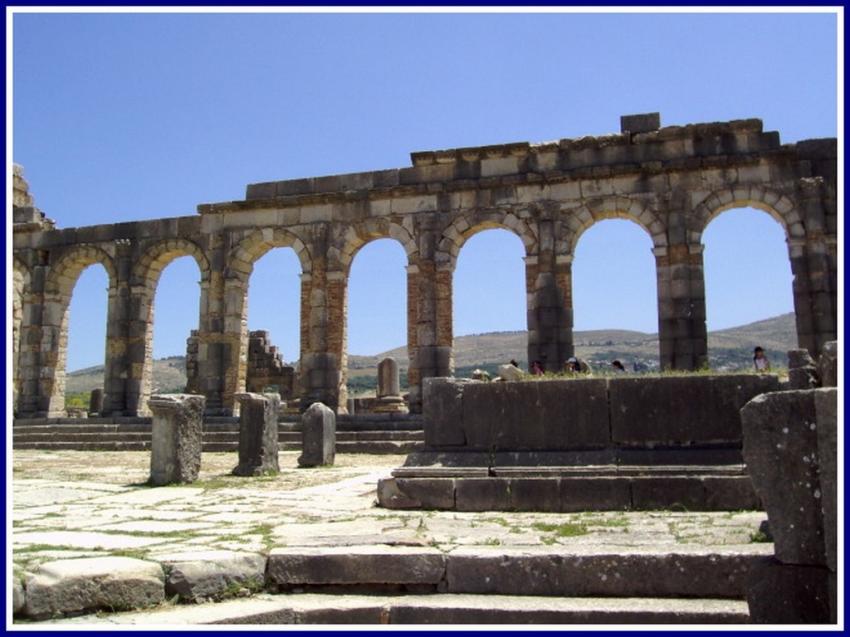 Vestiges de Volubilis (Maroc)