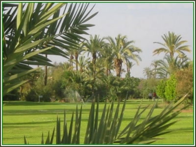 Parcours de golf à Marrakech
