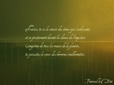 Résultat de recherche: Avarice