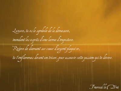 Résultat de recherche: Luxure