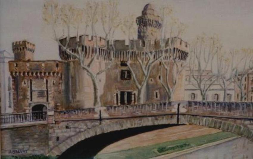 Le castillet à Perpignan