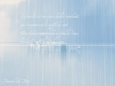 Résultat de recherche: La Timidité