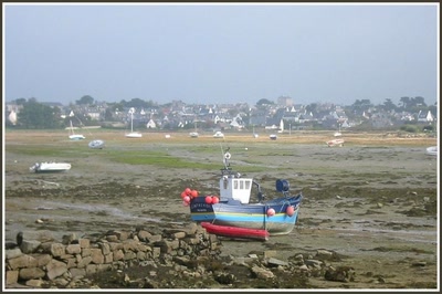 L'Ile Grande (22) à marée basse