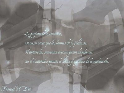 Résultat de recherche: Le Parfum "Obscur"