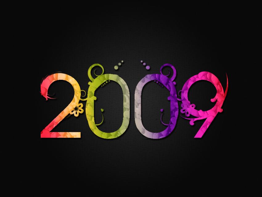 bonne année 2009
