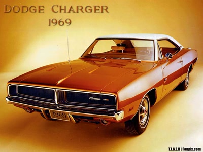 Œuvre de T.I.G.E.R: Dodge Charger 1969.