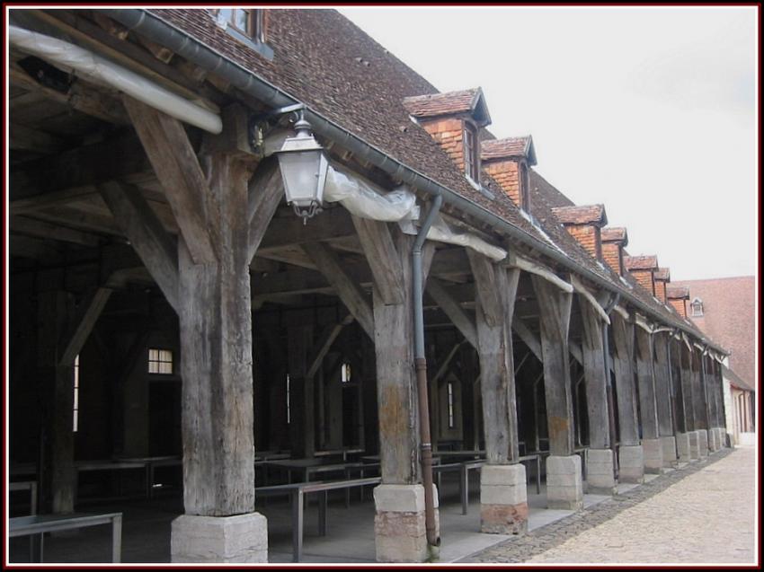 Marché couvert à Auxonne (21)