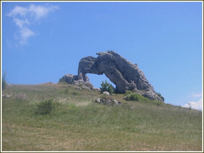 La Pierre Percée en Oisans