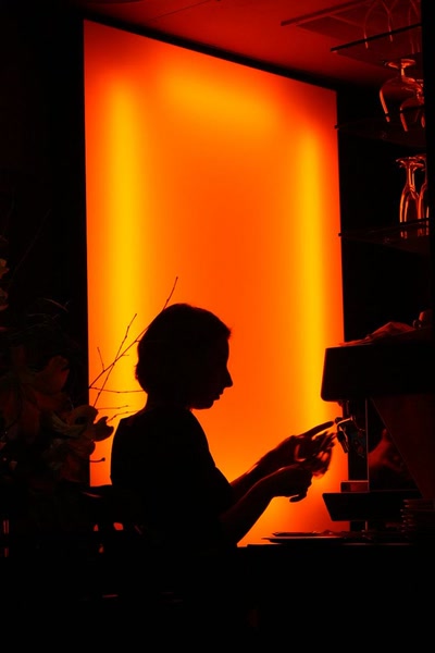 La cafetière et la machine