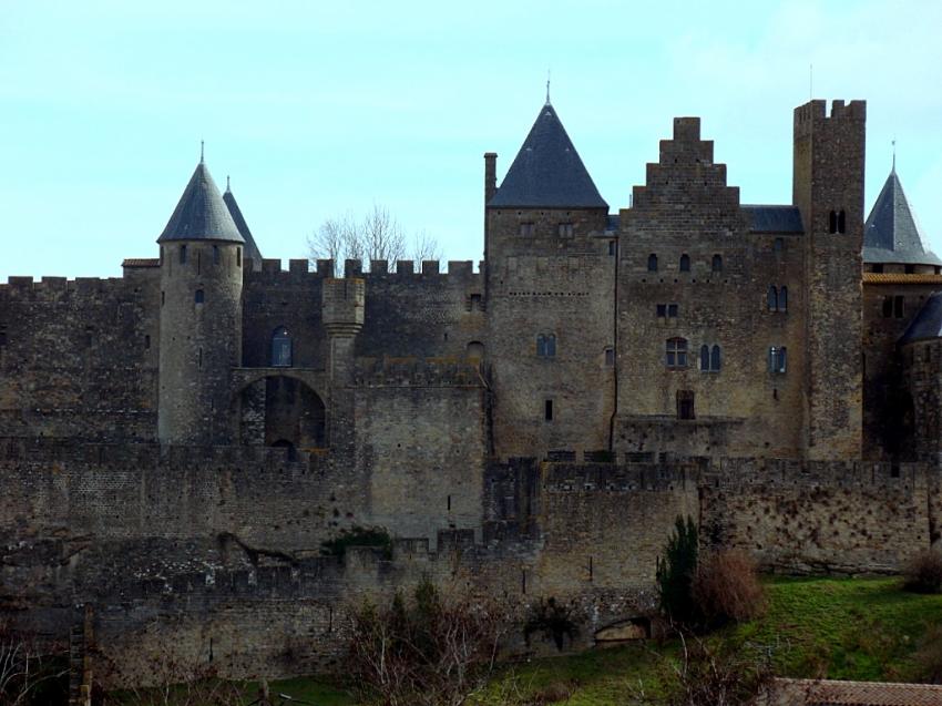 une partie de la citée de Carcassonne