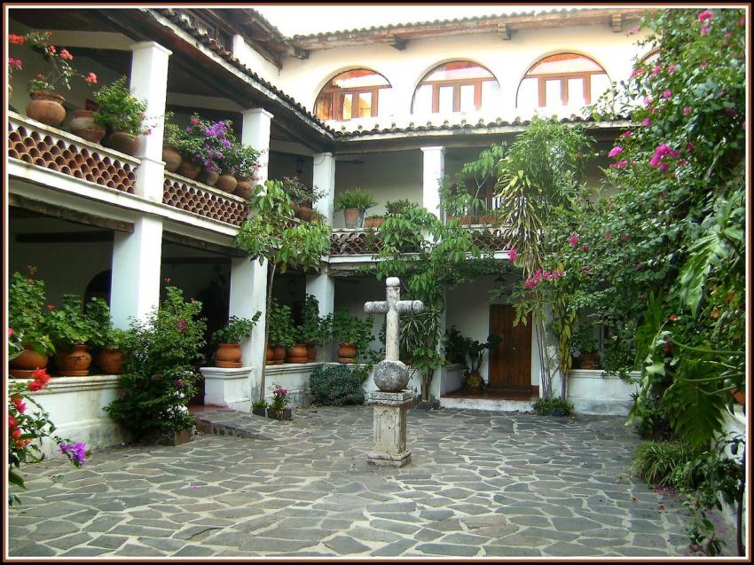 Patio à Taxco (Mexique)