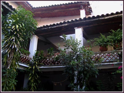 Patio à Taxco (Mexique)