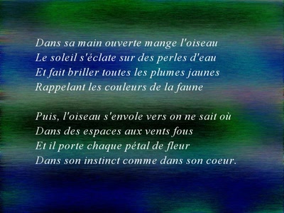 Résultat de recherche: L'oiseau