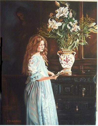 Résultat de recherche: DEMOISELLE AU LIVRE