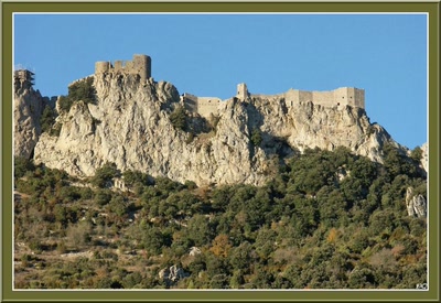 Œuvre de danque: Chateau Cathare de Pereperthuse