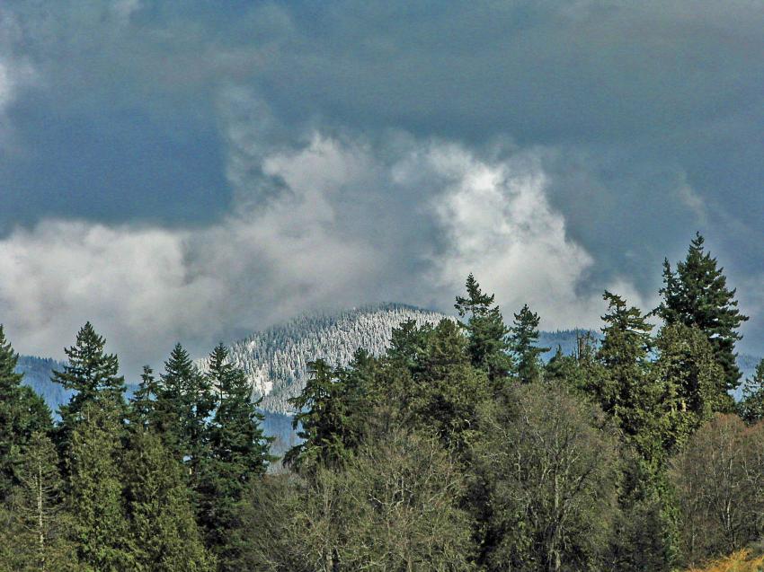Nos montagnes côté Nord de Vancouver