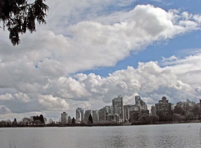 Nuages sur Vancouver