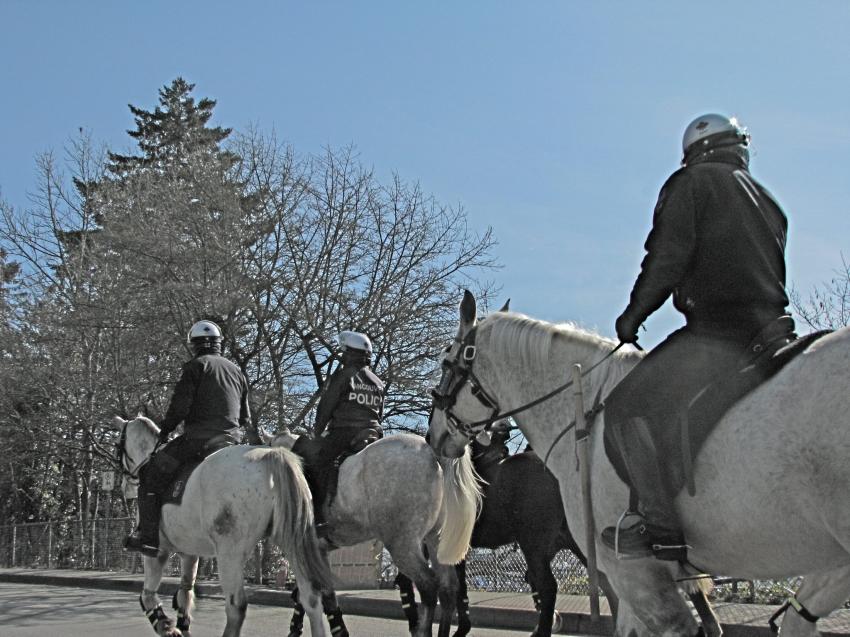RCMP - Police montée de Vancouver
