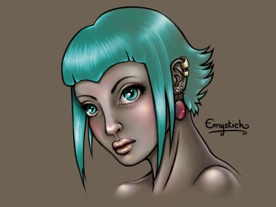 Œuvre de Emystick: Sweet Punkette