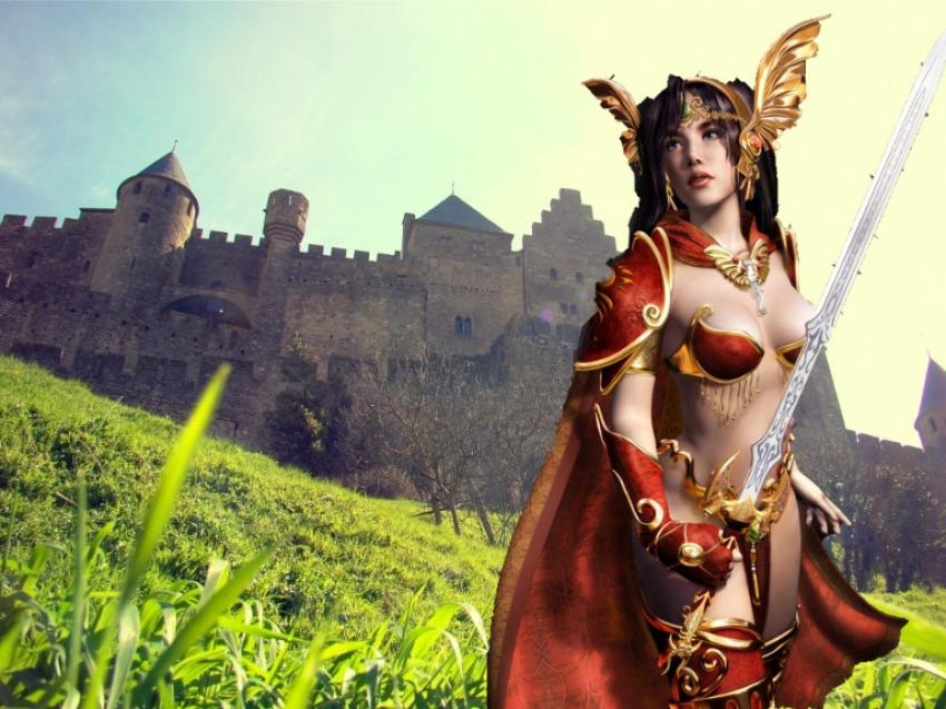 gardienne de la citée de Carcassonne