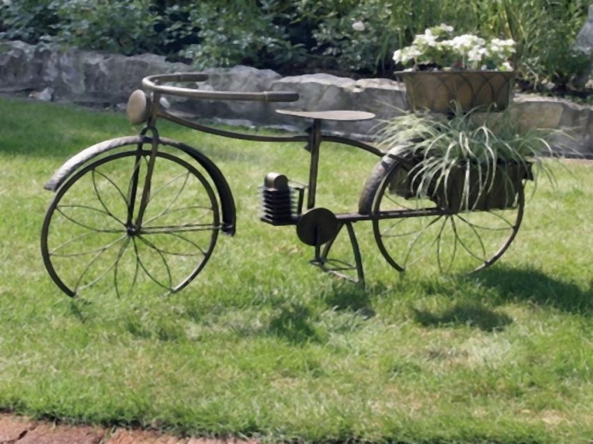 avec des fleurs, une déco originale