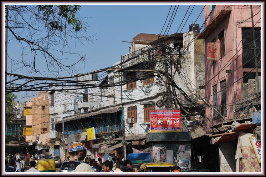 Delhi - Cablages électriques