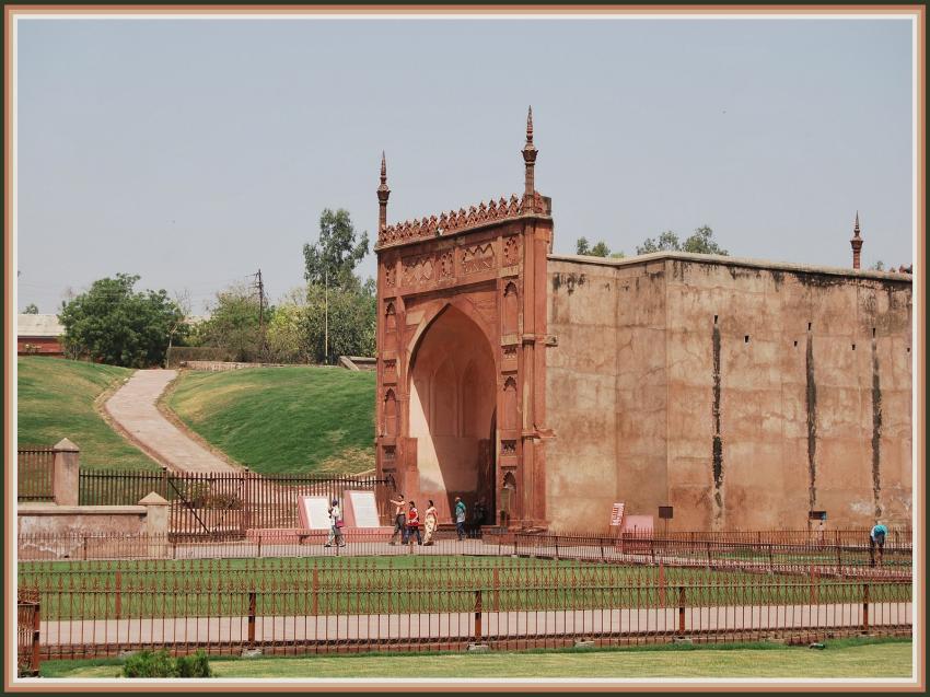 Agra - Entrée du fort