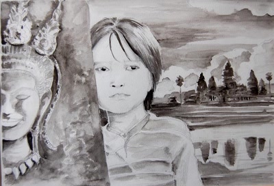 Résultat de recherche: petite fille d'ANGKOR