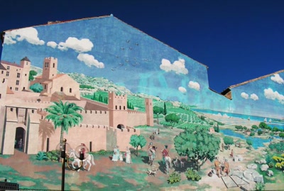 Fresque à Lapalme (Aude)