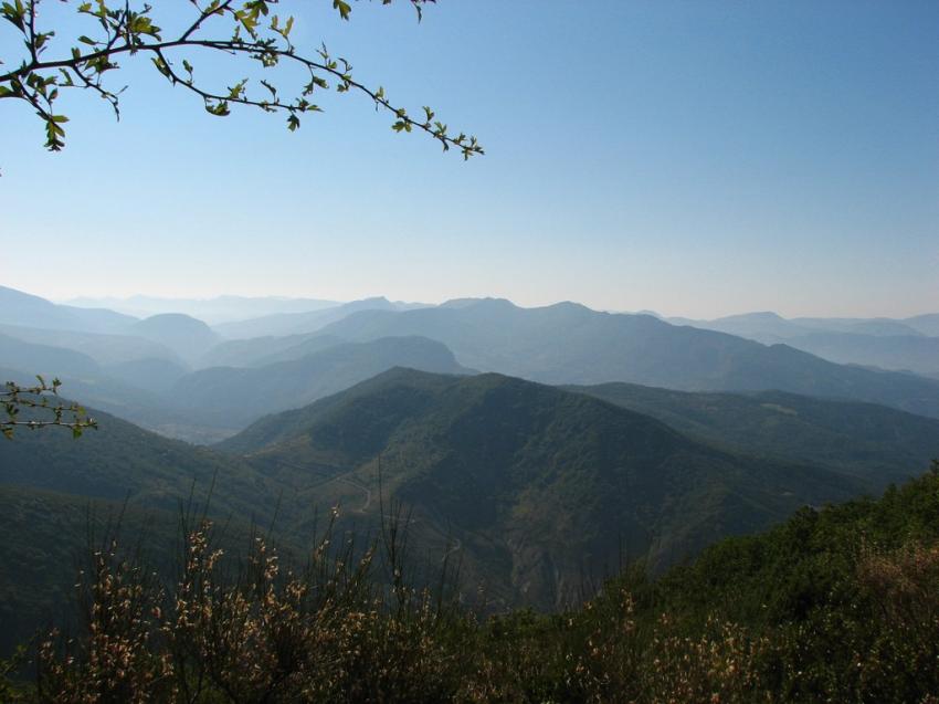 de la Serre de Créma vue sur les Préalpes