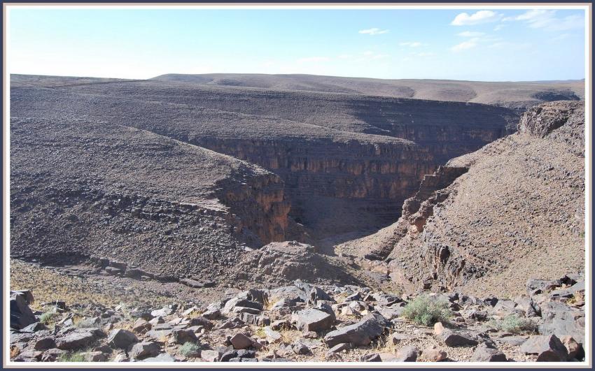 Paysage à Ouarzazate