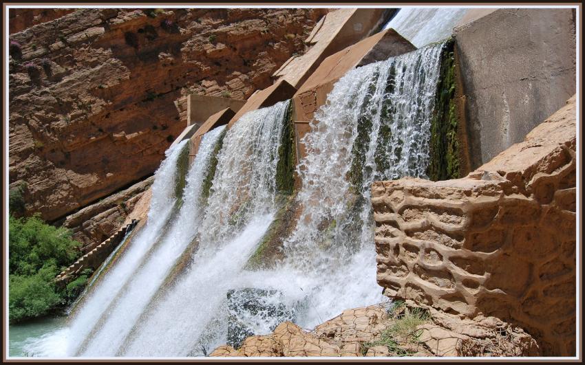Maroc - Barrage à Oussikis