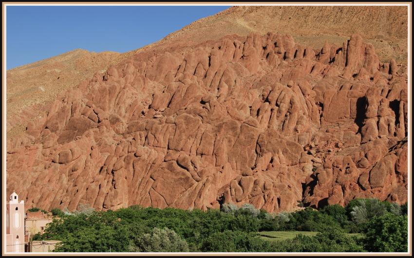 Vallée du Dadès - Les mains de Singes